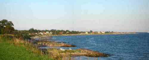 Abendblick auf die Björnsknudespitze.