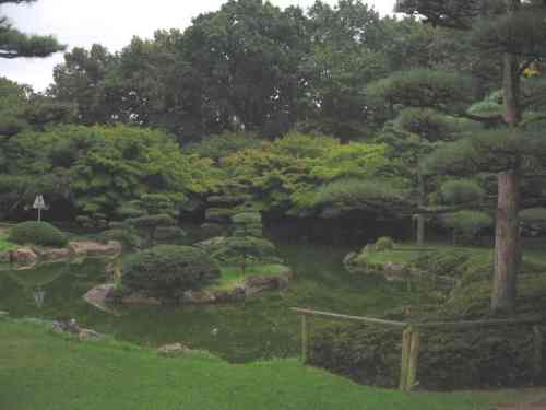 Interessanter Spezialteil des Düsseldorfer Nordparks.