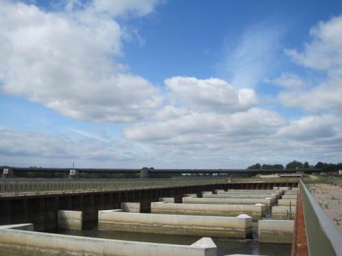 Unser Durchhaltevermögen bei kaltem Wind wurde dann mit Sonnenschein belohnt.