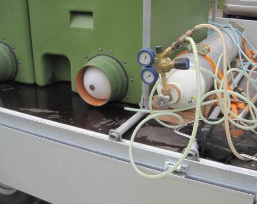 Sauerstoff - wichtiger Bestandteil eines Transport-Erfolgs.