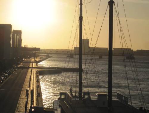 Abendstimmung am Limfjord-Südufer.