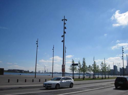 Am Tag drauf ist der Kai frei, der Kreuzfahrer weg.