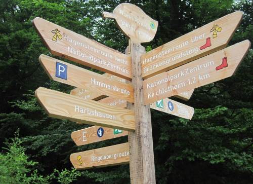 Wir wählen die Ringelsbergroute aus dieser Vielzahl Angebote.