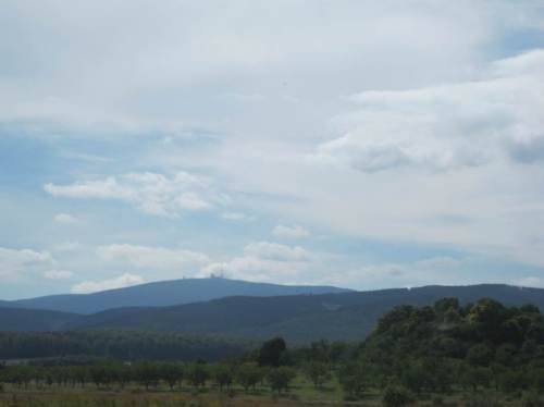 Schon dichter dran - Brockenblick von der "Harz-Autobahn", Bundesstraße 6.