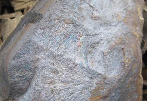  schillerndes Schiefer-Detail