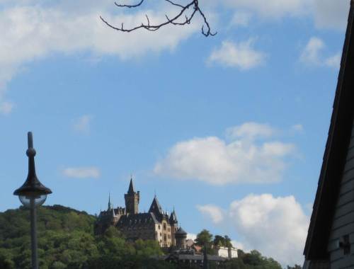 Schloss Wernigerode mit Laterne