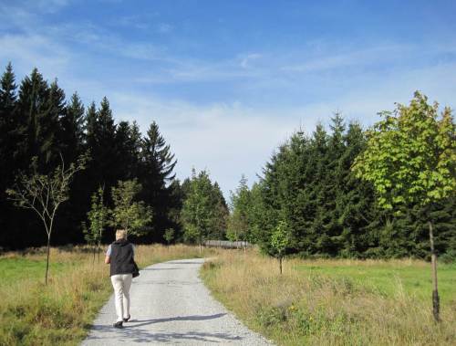 Von Sorge (was für ein Name!) aus auf dem Weg zum Ring der Erinnerung.