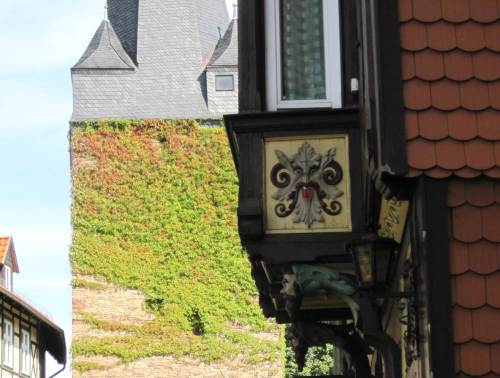 Detail Westertor mit Schnitzerei