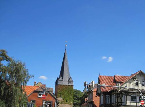 Westertor mit Wetterfisch-Fahne