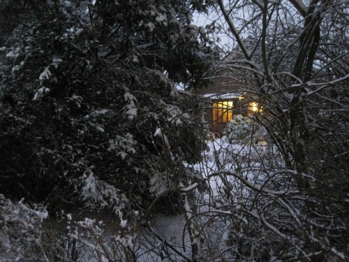 Und jetzt schnell rein zum Frühstück!