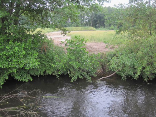 Dräneinleitungen sollen von den Schüttungen selbstverständlich nicht beeinflusst werden.
