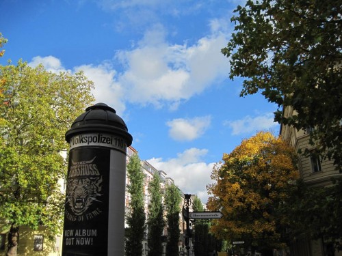 Kleine Schleichwerbung für eine Berliner Kapelle.