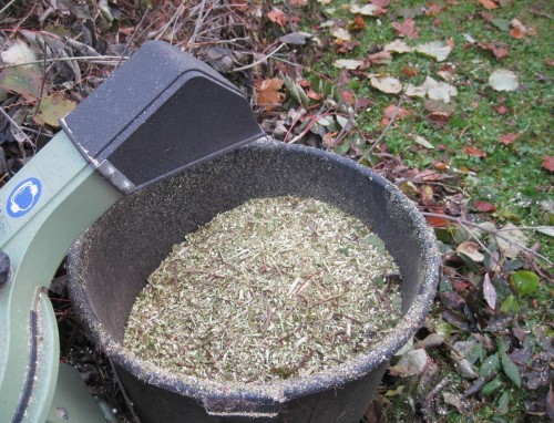 Der andere Spaß an der Freude ist das Schreddergut.