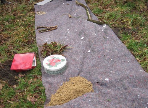 Kleines Experiment zur Bedeutung der einzelnen Gewässerstrukturen, Vorbereitung abgeschlossen.