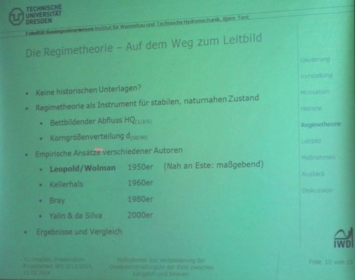 Wer Gewässer restaurieren will, muss das Leitbild kennen. Der Ingenieur sucht es über die Regimetheorie.