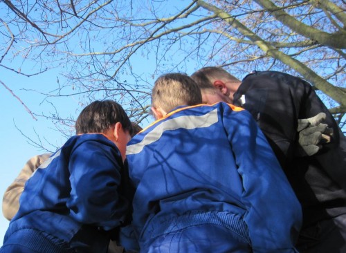 Holla, Verschwörung? Kleiner Auflauf? - Was gibt es da zu sehen ?!