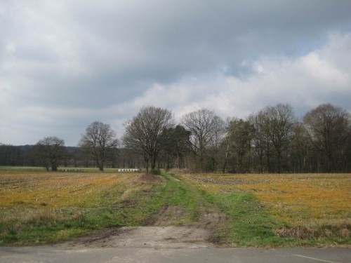 Doppelblitz! - Immerhin, diesmal ist der Weg nicht "mitgenommen" und auch der nicht im Bild sichtbare Grabenrand. Beide sind gemäß obigem Link Verbotsräume. Hier wurde also offenbar voriges Mal beraten, evt. auch schon kassiert.