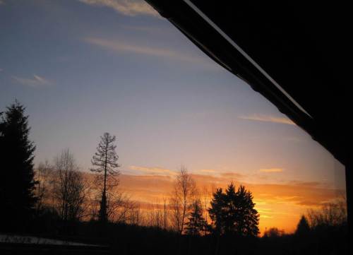 Da ist sie, die Goldene Stunde (na ja, vorm Sonnenaufgang ist das eher eine Minute).