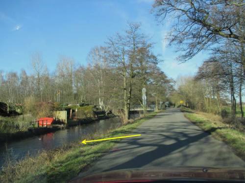 Bachauf Wagenwerkweg liegt der erste Standort.
