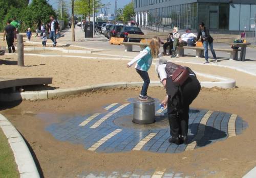Wasserspiel - immer wieder besonders gefragt.