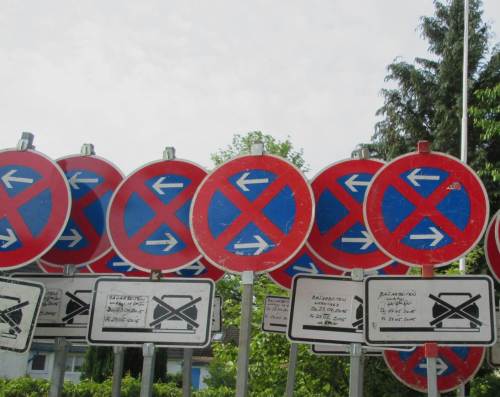 Hier darf man nirgendwo halten!