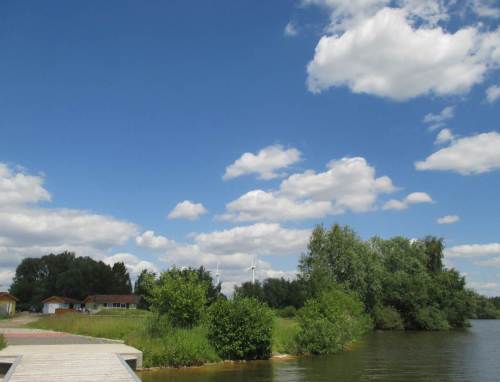 Das hatte unser Sportwart Süßwasser wieder ausgezeichnet mit dem alten Petrus abgesprochen - besseres Wetter ging wohl kaum.