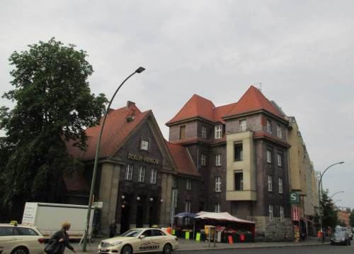 Am Bahnhof Pankow werde ich abgeholt.
