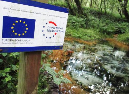 EU-geförderte Landschaftsinformation.