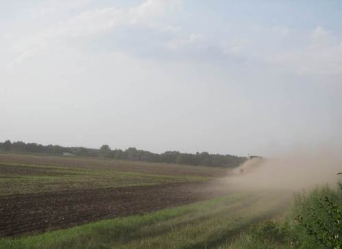 Ein Bisschen Staub aufwirbeln.