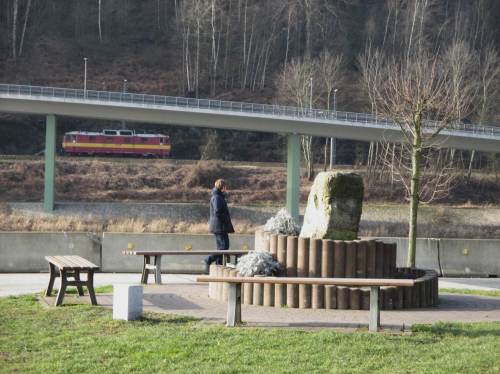 Ganz schön schmal hier, das Elbetal. Kein Wunder, dass Hochwässer ordentlich auflaufen. (Dazu später mehr.)