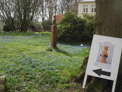 Aber auch in Uetersen blüht es frühlingshaft.