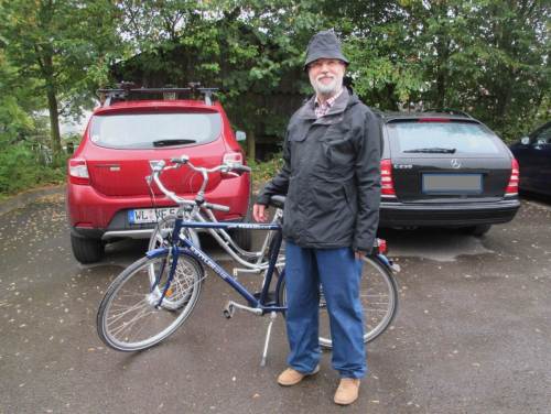 Ja, aber die Wettervorhersage ...?! - Egal, wir waren nicht -scheu, sondern wasserfest.