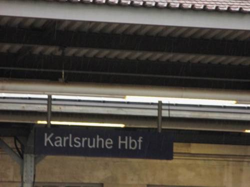 Ab geht`s mit dem Zug, pünktlich gen Norden.