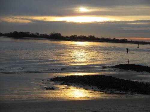 Alles golden - kein Wunder, dass man sagt, die Blankeneser seien reich.