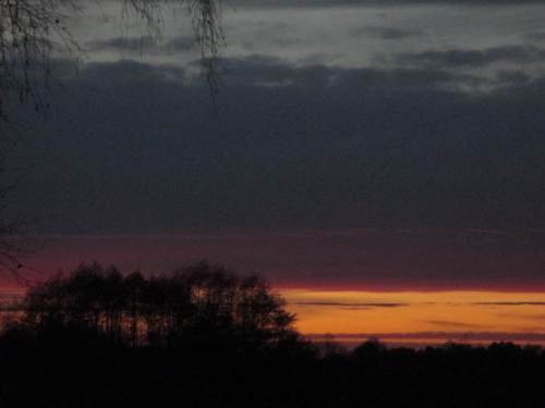 Da ich keine Lust habe, durch die rush-hour-Stadt zu fahren, quere ich das Wedeler Autal.