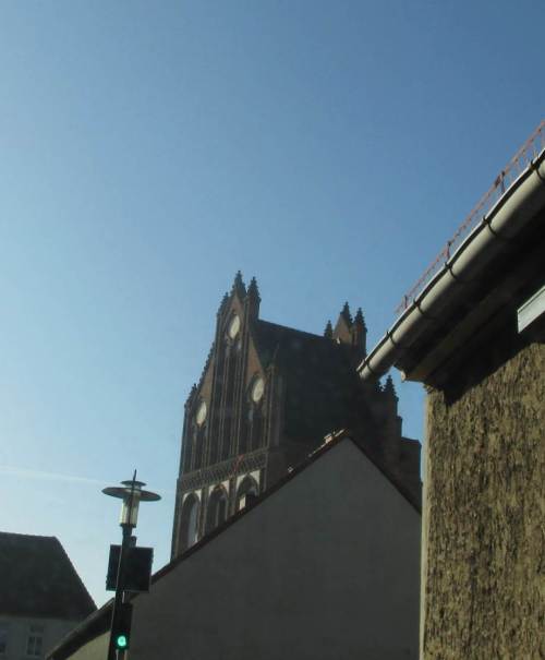 In Gransee werde ich von kundiger Führerin abgeholt - die Landschaft- und Gewässer-Exkursion beginnt.