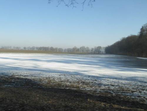 Brandenburg, sonnig-winterlich.